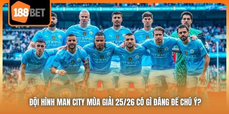 đội hình man city