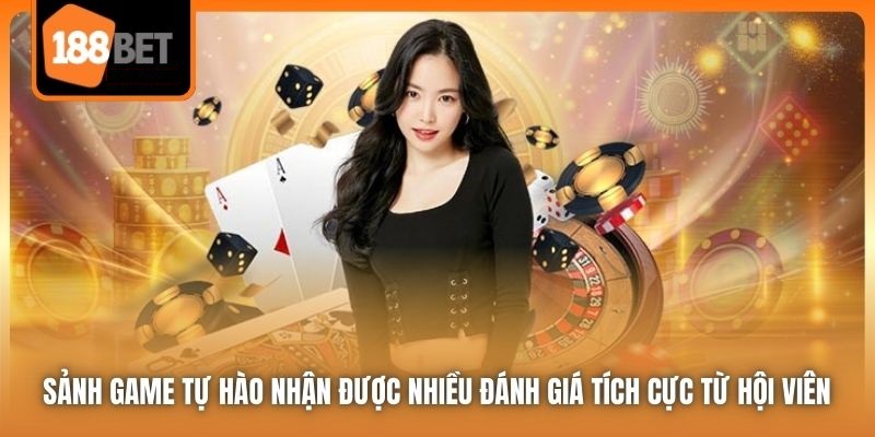 Game Bài 188bet Hội Tụ Đầy Đủ Các Siêu Phẩm Đình Đám Nhất 3 Sảnh game tự hào nhận được nhiều đánh giá tích cực từ hội viên